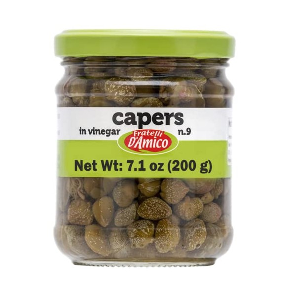 FRATELLI D'AMICO FRATELLI D'AMICO Capers, #9, Premium Quality Italian Capers