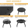 Stouge Fire Pit 22 Inch Fire Pits Portable Folding Fire
