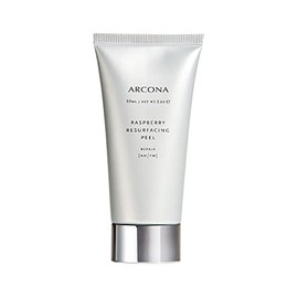 ARCONA Raspberry Resurfacing Peel - Mango, Lactic Acid, Cranberry, Raspberry, Mandelic Acid - Exfoliates, Brightens, Decongests + Firms Skin - 2 oz. Made In The USA