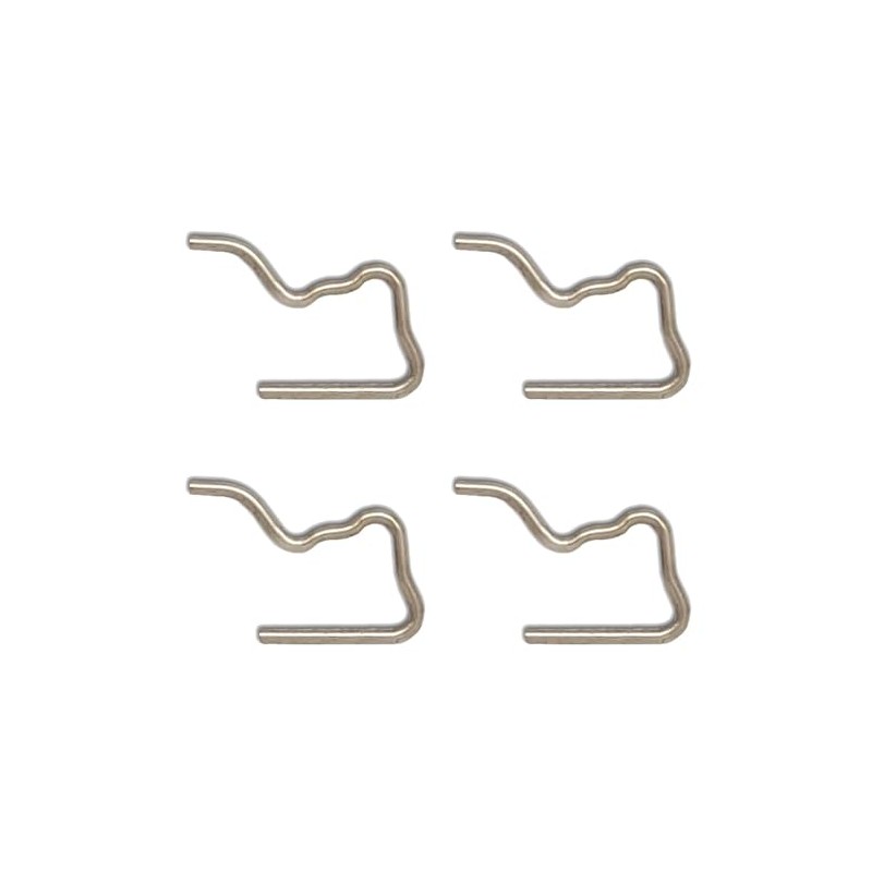 (Pack of 4) Injector Clamps - Clips for Gas Oil