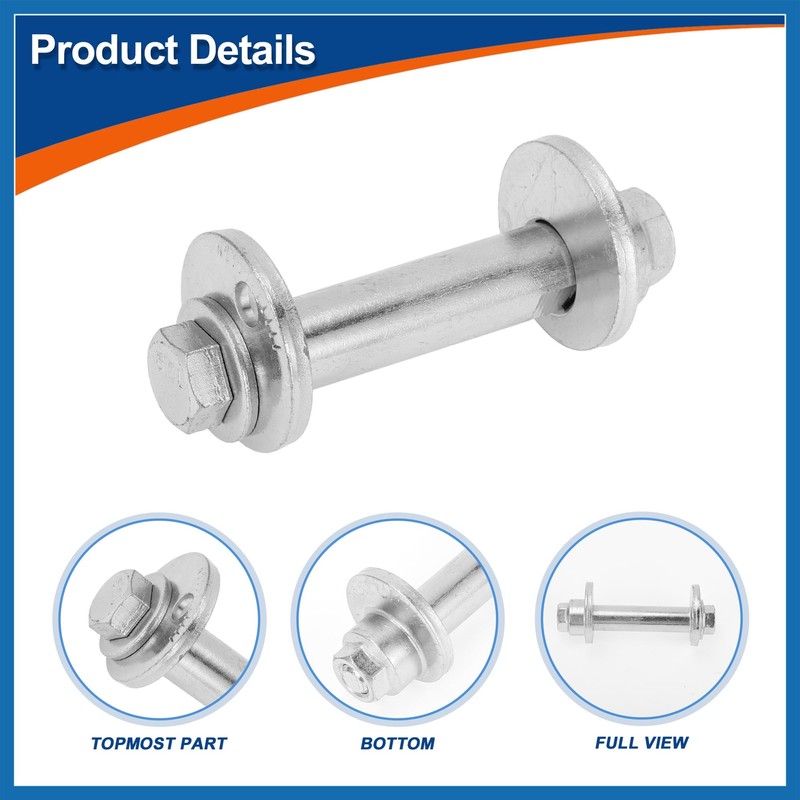 A ABSOPRO Camber Alignment Bolt Rear Alignment Bolt for TOYOTA