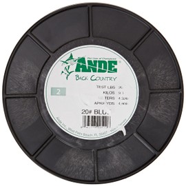 Ande A2-20BC Back Country Monofilament Fishing Line, 2-Pound Spool, 20-Pound Test