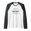 Vintage Retro Style Nantucket Raglan Baseball Tee