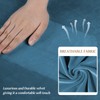 WEERRW 4 Pieces Velvet High Stretch Couch Covers for 3