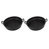 2 PCS Fryer Silicone Baskets with Handle 7.5inch Round Silicone