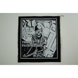 D.R.I. Cloth Patch  5" X 4.25  DRI Subhumans Dead Kennedys (CP184)