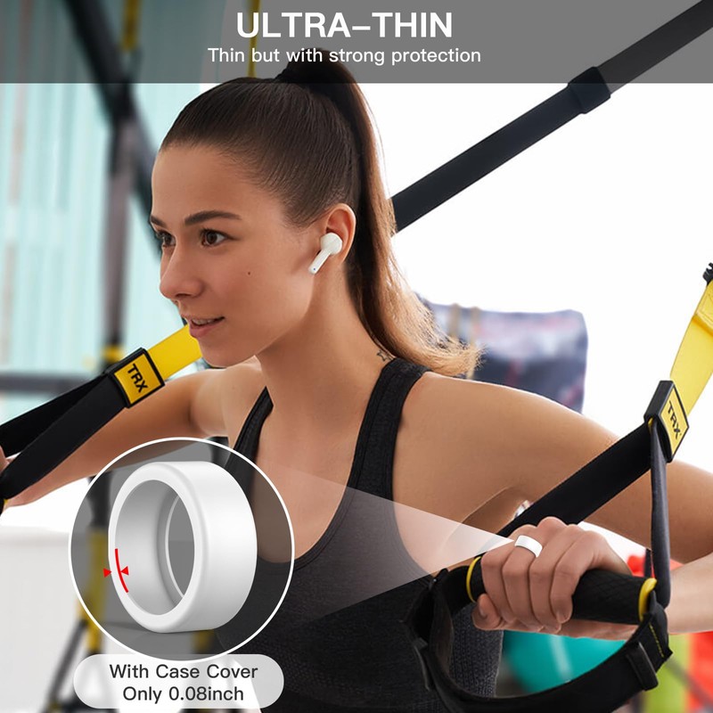 Silicone Ring Case for Oura Ring Gen3, Protective Cover -