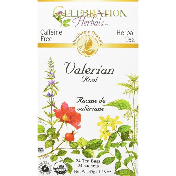 Celebration Herbals Organic Valerian Root Tea 24 bags