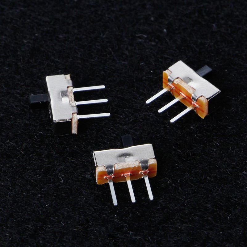 Buwei 10 Pcs 2 Position On/Off SPDT 1P2T 3 Pin