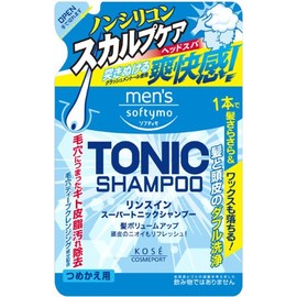 KOSE コーセー メンズ ソフティモ リンスイン スーパートニックシャンプー つめかえ 400ml