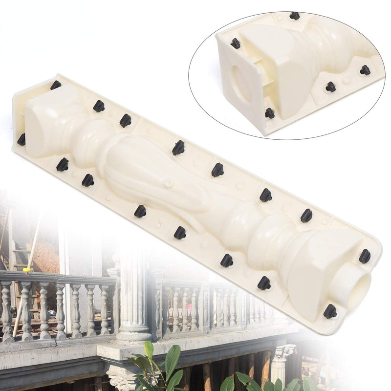 Gdrasuya10 2 PCS Moulds Balustrades Mold, DIY Roman Column Concrete