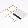 Livabber Napkin Holder, Metal Napkin Holder Modern Freestanding Tissue Paper