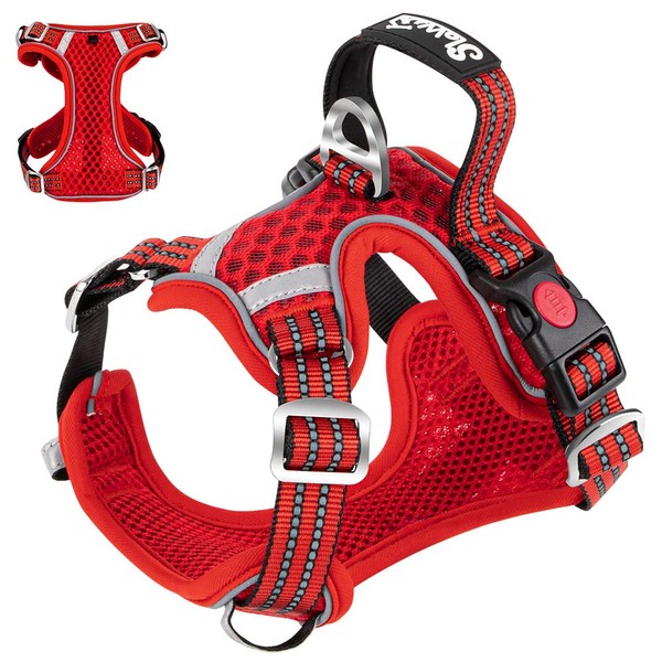Eyein No-Pull Dog Harness, Air Mesh Breathable Chest Harness for