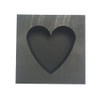 OTOOLWORLD Big Heart Graphite Casting Ingot Mold Metal Refining Scrap