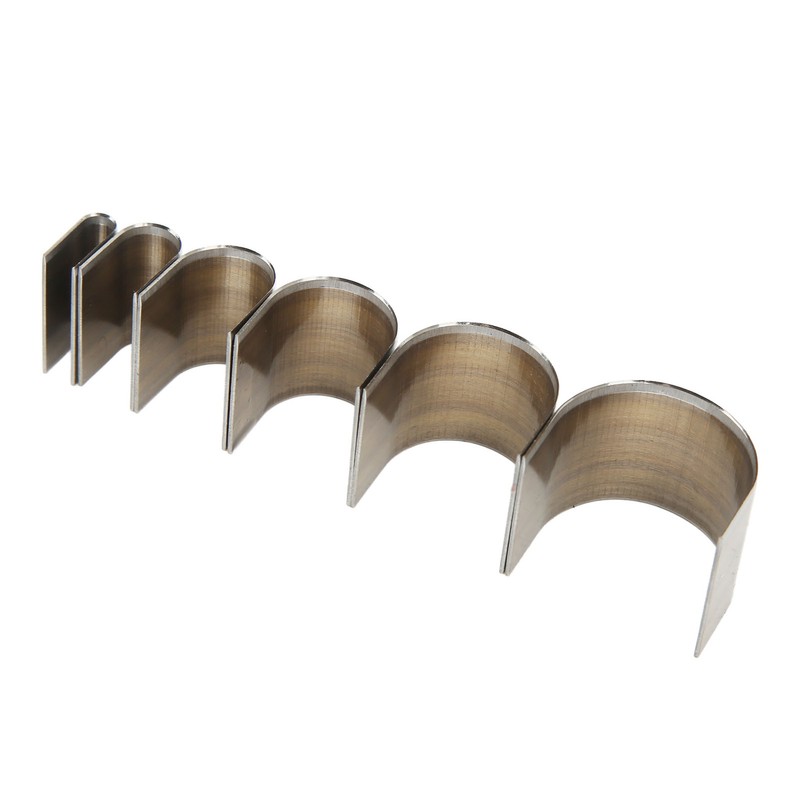 10 Pcs Leather Cutting Mold Hand Made DIY Semi Circular