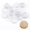 Pack of 50 Transparent Non-Slip Glass Table Tops, 27 x