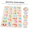 Kisangel Arabic Alphabet Puzzle Early Logic Educational Puzzle for Preschool