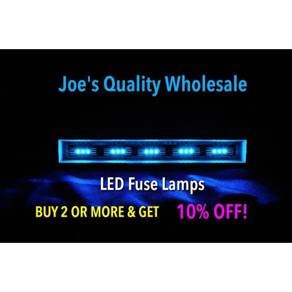 Sansui (20)COOL BLUE LED FUSE LAMPS 8V RECEIVER/5500/