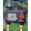 DEWENWILS 2-Zone Water Hose Timer – Programmable Sprinkler Timer with