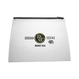 Googan Squad Money Bag | Bass Mafia Heavy-Duty Waterproof Bag for Bait, Phones & Cash | Holder for Items While Fishing | Full Top Zipper | 13x16