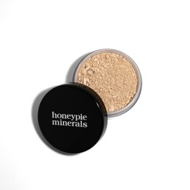 Honeypie Minerals - Natural Mineral Foundation - Lightly Medium - 10g - Vegan, Cruelty-free Makeup, Loose Face Powder