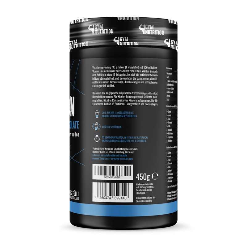 Clear Whey Isolate - Extremely Delicious 450 g (Blueberry Ice