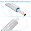 PATIKIL 5.6Ft Pipe Insulation Foam Tubing, 2Pcs 32mm(1-1/4") ID 50mm(2")