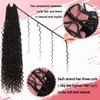 XIIMENALU Boho Faux Locs Crochet Hair 8 Packs Goddess Soft