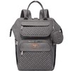 BabbleRoo Diaper Bag Backpack, Multifunction Large Bags with Changing Pad