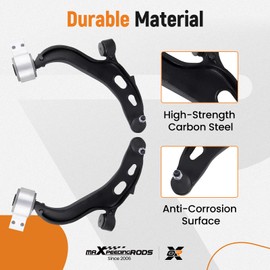 maXpeedingrods 10Pc Suspension Kit for Ford Taurus Flex 2013-2016 Lincoln MKS MKT, 2 Lower Control Arm w/Ball Joint 2 Sway Bar End Links 4 Tie Rod Ends 2 Boots