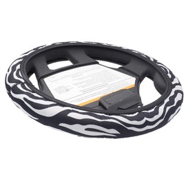 CartSkinz Neoprene Golf Cart Steering Wheel Cover - Universal Fit (13"-15"), Lightweight, Portable, Machine Washable, Trusted by Golf Industry Pros - 41 Zebra