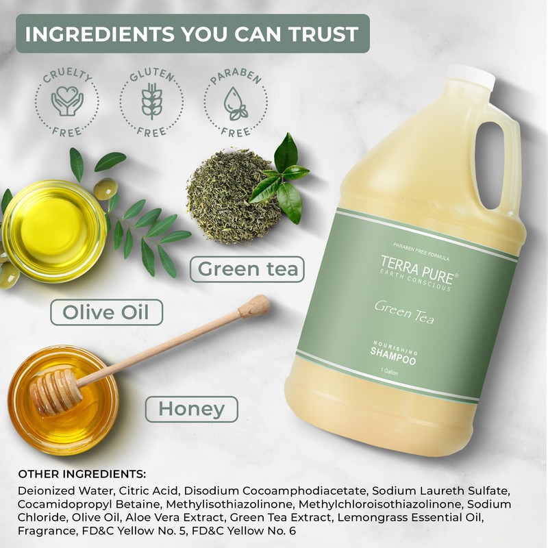 Terra Pure Hotel Shampoo | 1 Gallon | For Hospitality