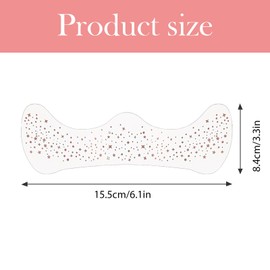 Dryxog Pack of 10 Glitter Freckles Golden Tattoo Foil Freckles Tattoo, Waterproof Freckle Design Face Tattoo Glitter Party Accessories for Party Festival Christmas (Type A)