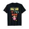Holy Cow I'm 70 Now-Funny Birthday Milestone Years T-Shirt