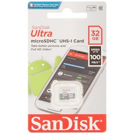SanDisk Ultra 32GB 100MB/s UHS-I Class 10 MicroSDHC Card SDSQUNR-032G-GN3MN