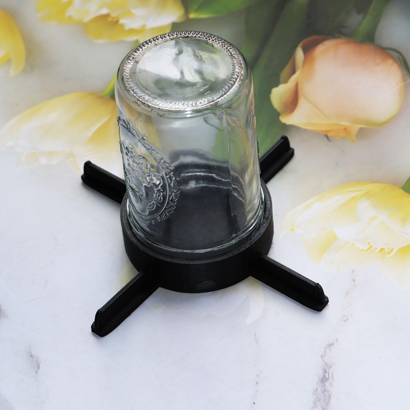 PIAOLGYI Self Watering Adapter for Mason Jars,Accessory Compatible with Self-Watering