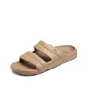 REEF Oasis Two-Bar Men's Waterproof Slide Sandal, Lightweight and Flexible,