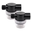 Twist-On Pipe Water Pump Strainer,RV Water Pump Filter Compatible With