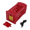 Creative Retro Classic Telephone Booth Night Light Touch Sensor Dimmable