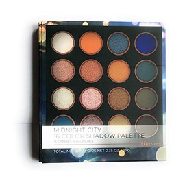 BH Cosmetics 16 Color Eyeshadow Palette, Midnight City                                                                                                