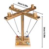 Hooks Ring Toss Game 4 Player, ZAKVOP Ring Toss Game