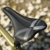 X-BOW Black Aluminium Saddle - L1