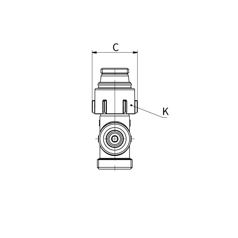 Simplex VARIOCON N-Module for Radiators with Integrated Valves Rp1/2 Inch
