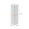 Hsthe Sea 5 Pcs White Empty Lipstick Tubes,DIY Lip Balm