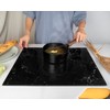 Kitchenville Glass Cutting Board 20”x16”: Tempered Glass Kitchen Counter Protector