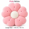 Soft Plush Daisy Flower Throw Pillow for Bed & Sofa