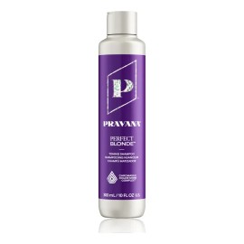 Shampoo Matizador Morado Pravana Perfect Blonde para Cabello Rubio y Decolorados 300ml
