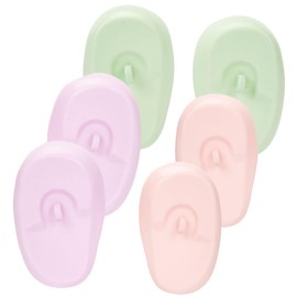 FRCOLOR 3 Pairs Ear Cover for Hairdressing Dyeing Ear Covers for Shower Ear Covers for Salon Ear Cover Protectors Ear Covers for Hair Coloring Ear Protectors Dedicated Silica Gel Hair Dye