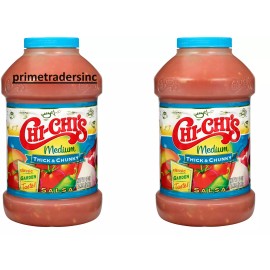 Chi Chi's 2 Pack - Chi-Chi's Medium Thick & Chunky Salsa 60 oz.
