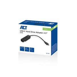 ACT SATA USB C Adapter 2.5" HDD/SSD, USB 3.0, Festplatten Adapter SATA I/II/III, UASP Unterstützung - AC1525